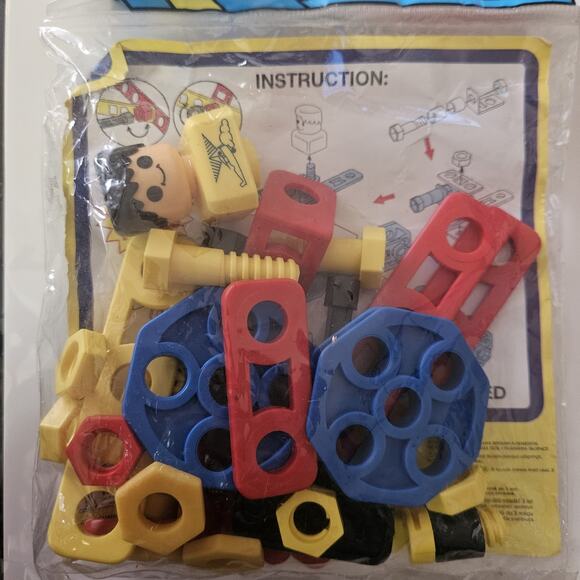 Vintage Atco Construction Series 28 Pieces 10341 New in Package - Picture 2 of 2